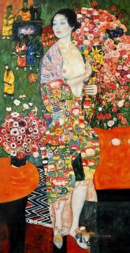 Gustave Klimt Painting - Die Tanzerin 1916 Symbolism Gustav Klimt